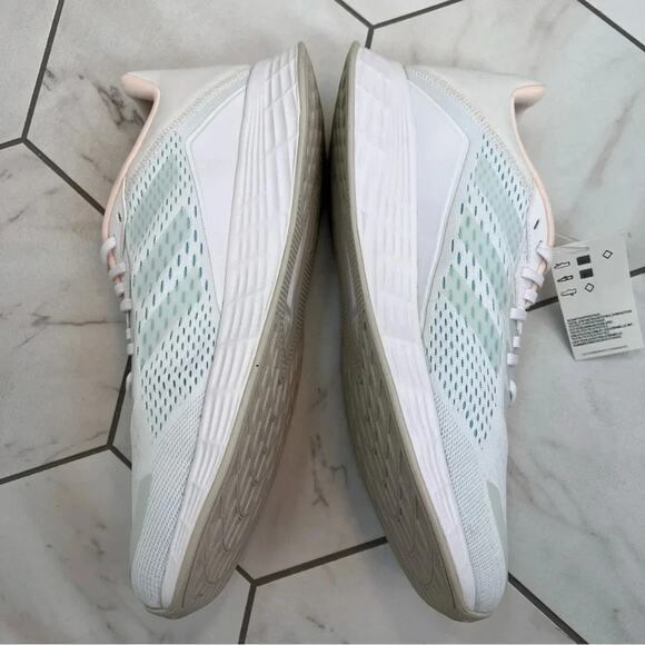 New Adidas Duramo SL White and Teal Sneakers Size 11 Womens - Picture 4 of 12